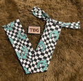 Checker Squash Blossom Tailbag