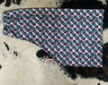 Turquoise and Checkerprint Headless Slinky