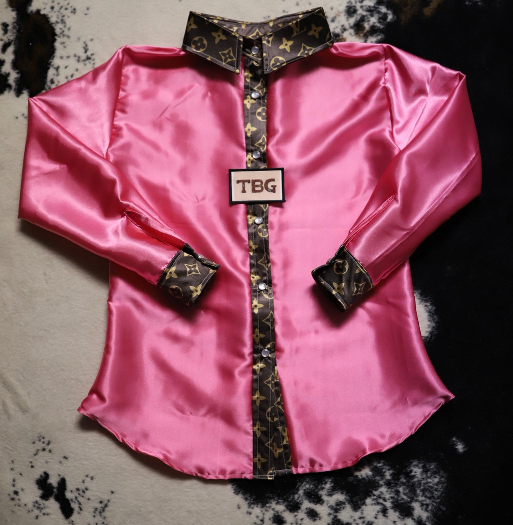 The Pink LV Rodeo Shirt
