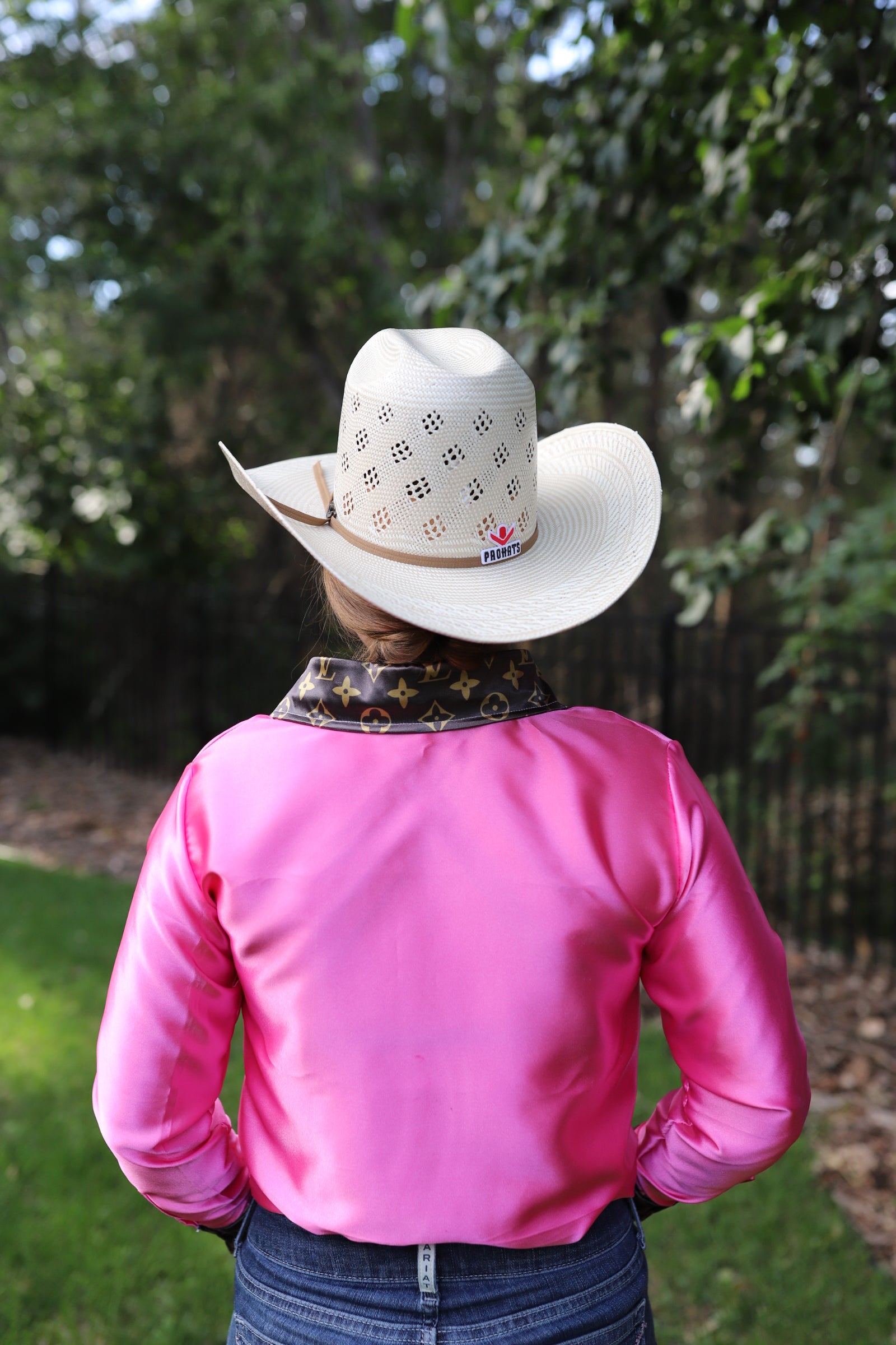 The Pink LV Rodeo Shirt