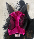 Sparkle Hot Pink Fly Mask