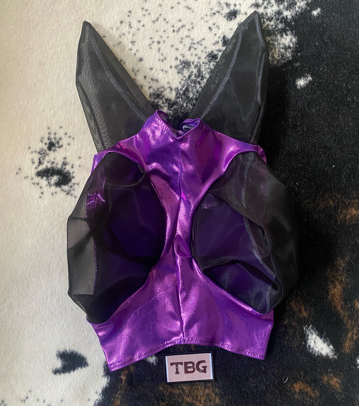 Sparkle Purple Fly Mask