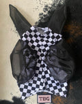 Checkerprint Fly Mask