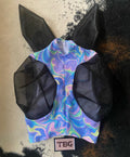 Sparkle Rainbow Fly Mask