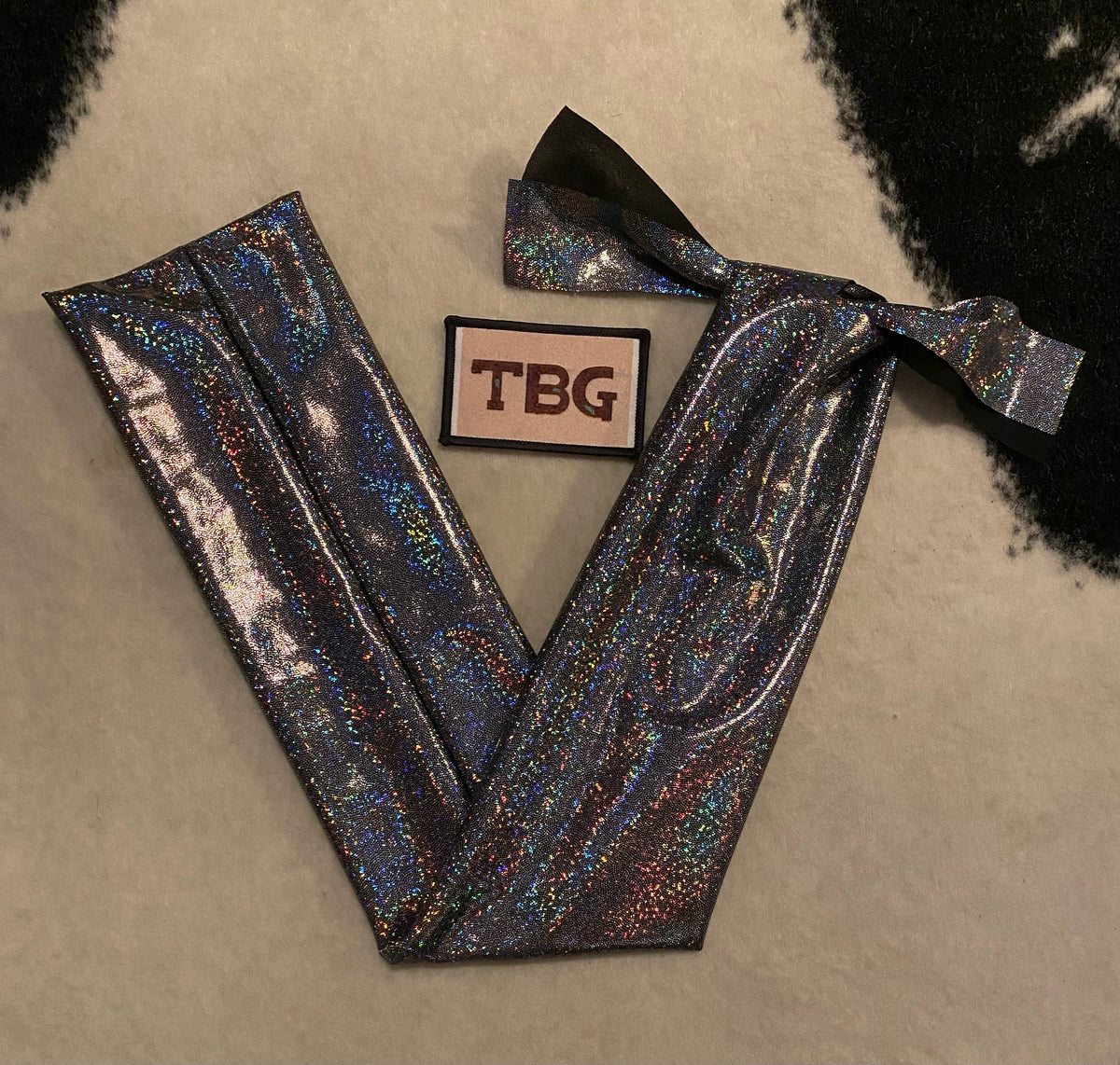 Black Sparkle Tailbag