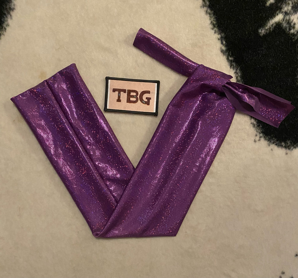 Purple Sparkle Tailbag