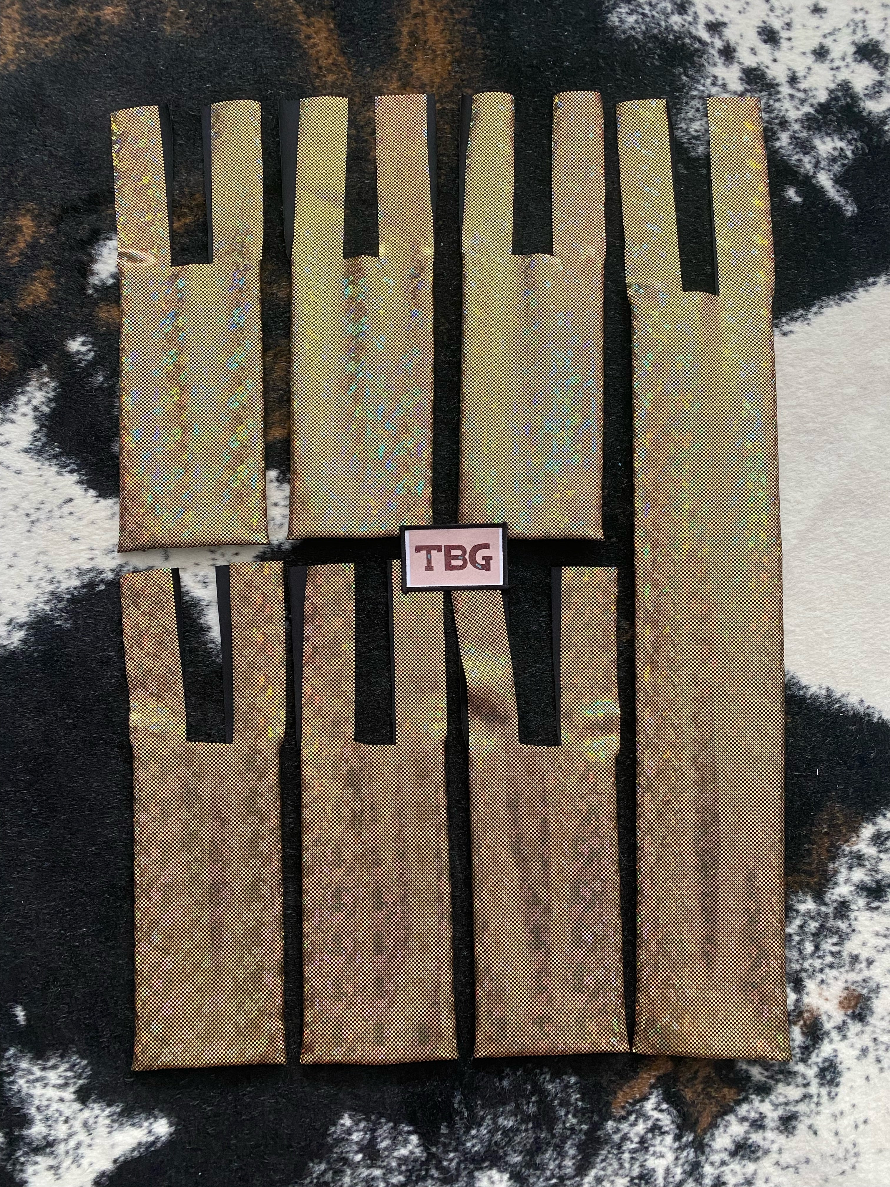 Gold Sparkle Mane/Tailbag Set