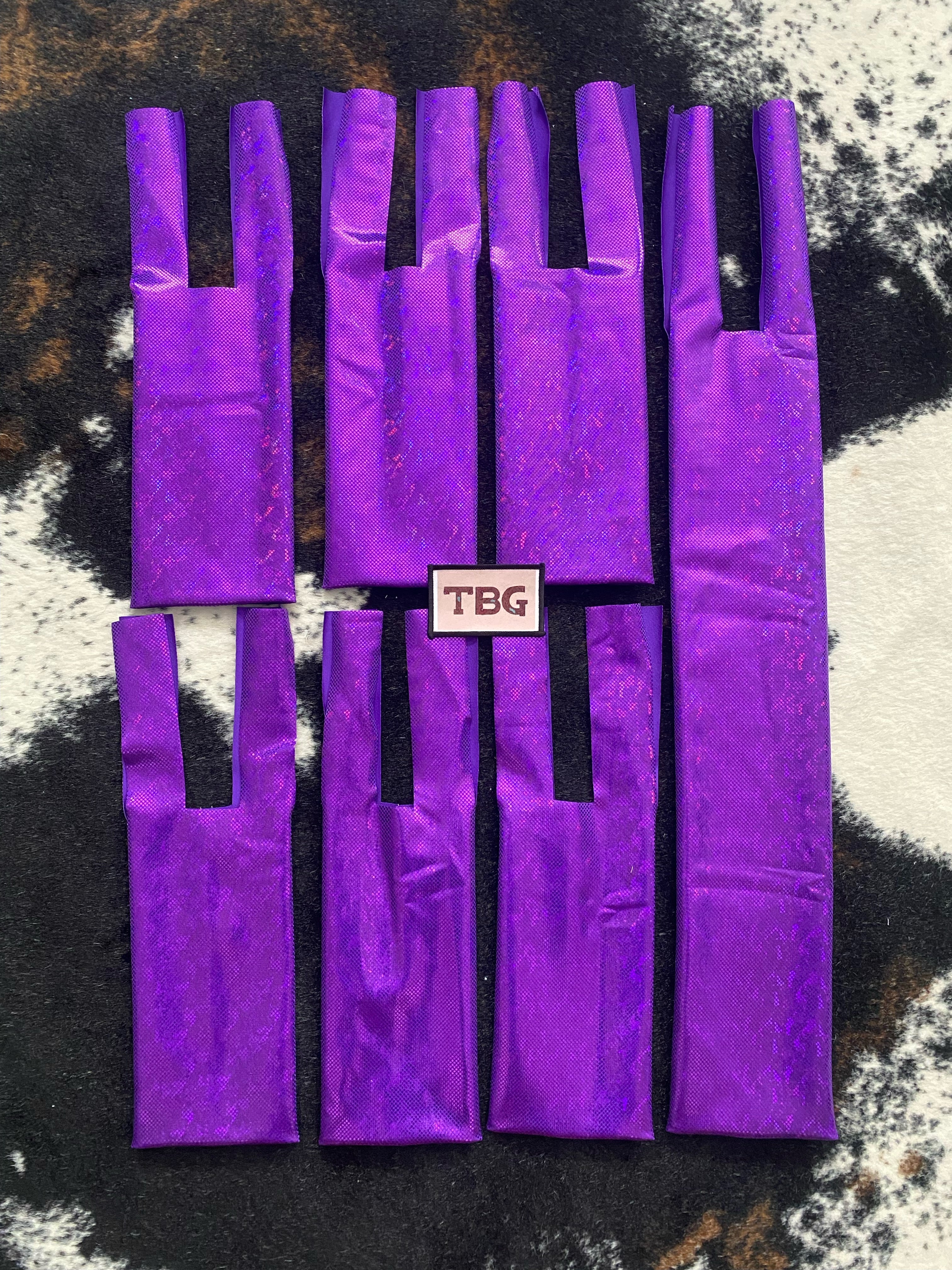 Purple Sparkle Mane/Tailbag Set