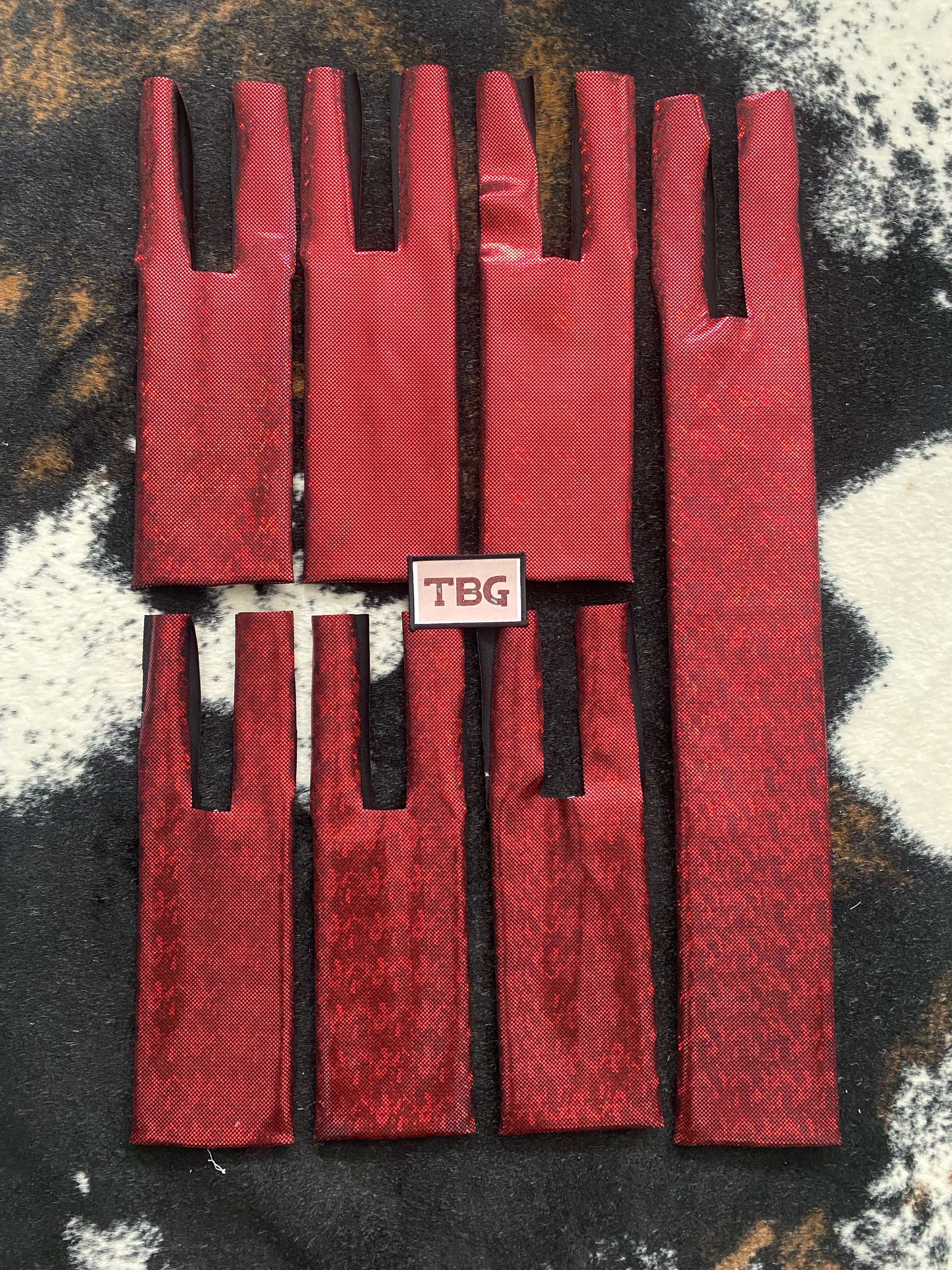 Red Sparkle Mane/Tailbag Set