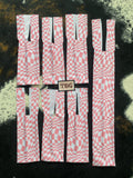 Pink Wavy Checker Mane/Tailbag Set