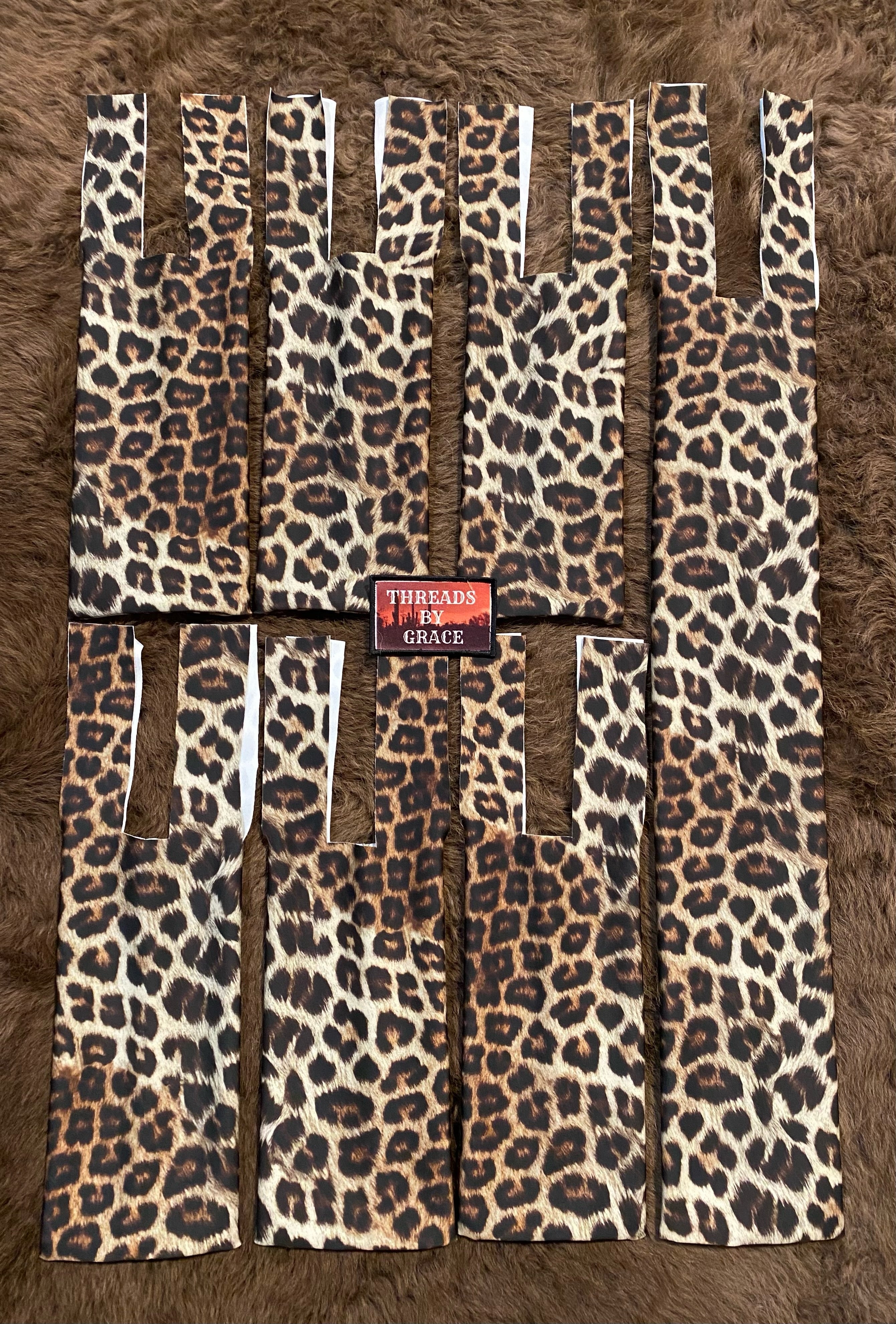 Cheetah Print Mane/Tailbag Set