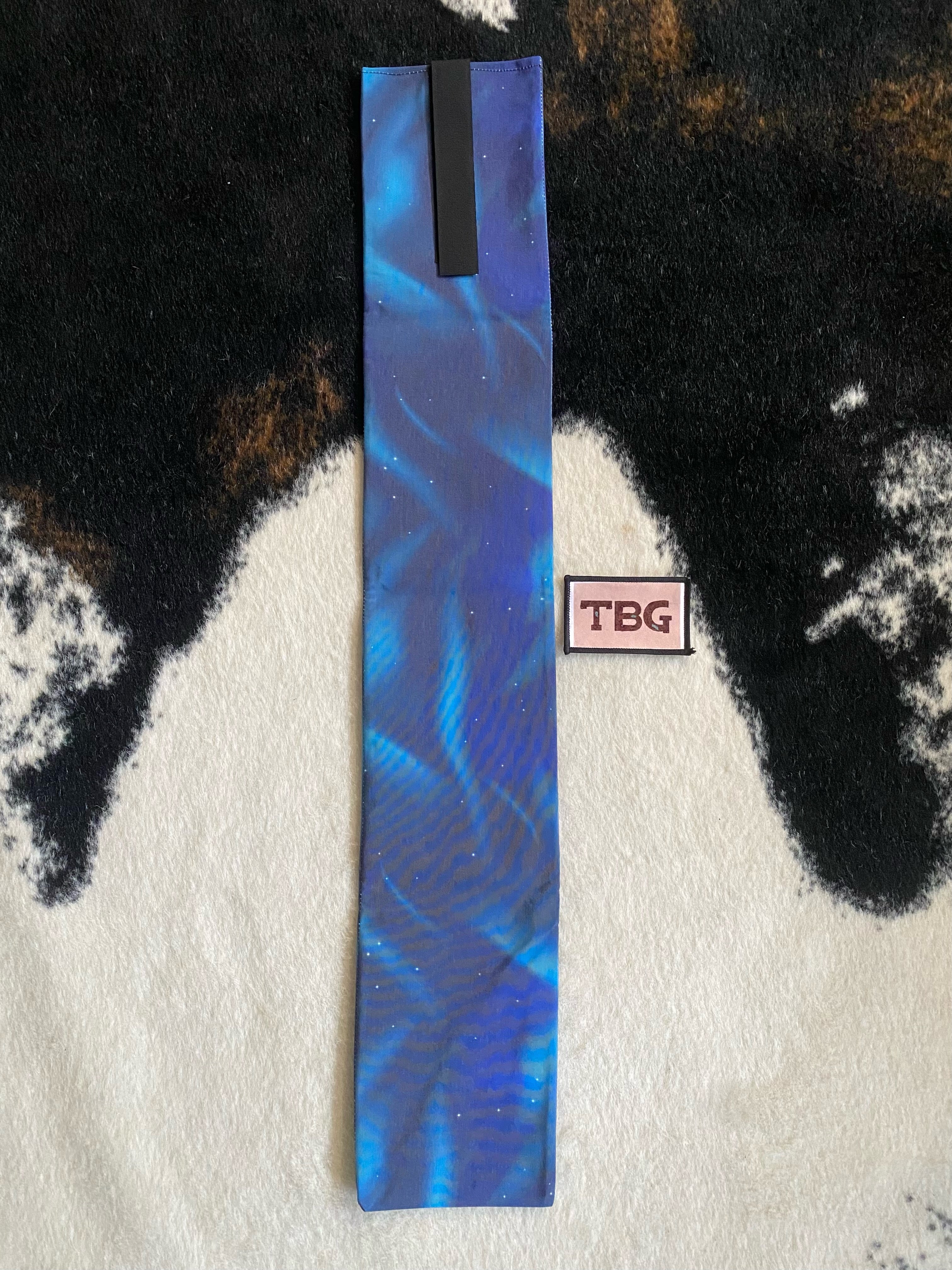 Blue Northern Lights Waterproof Tailbag