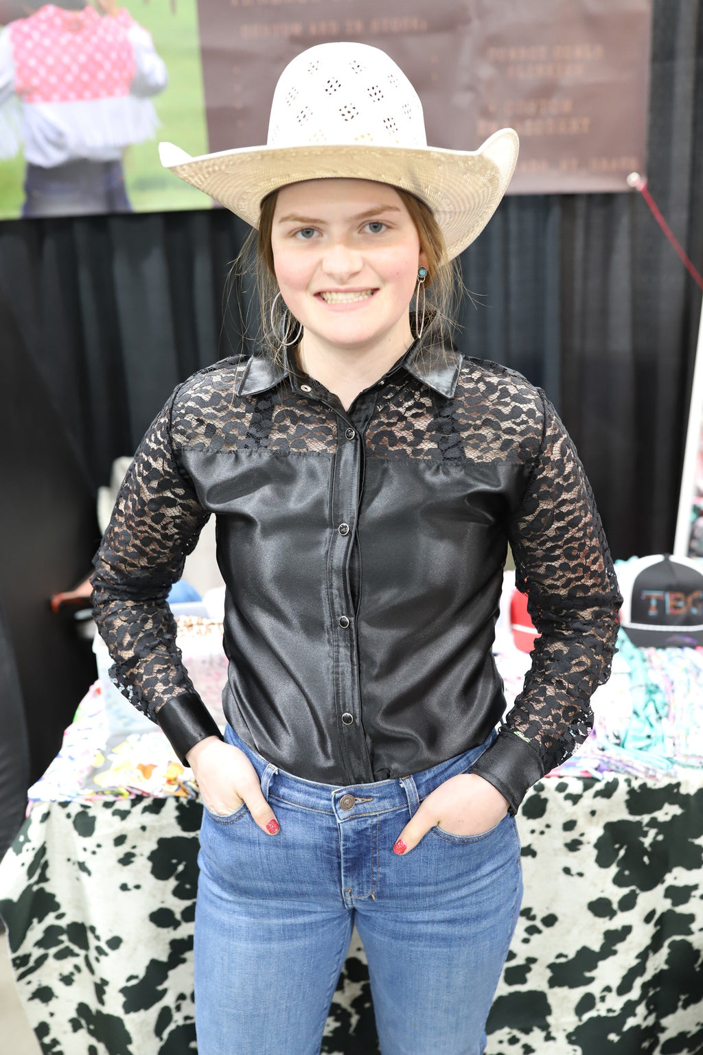 The Black Cheetah Rodeo Shirt