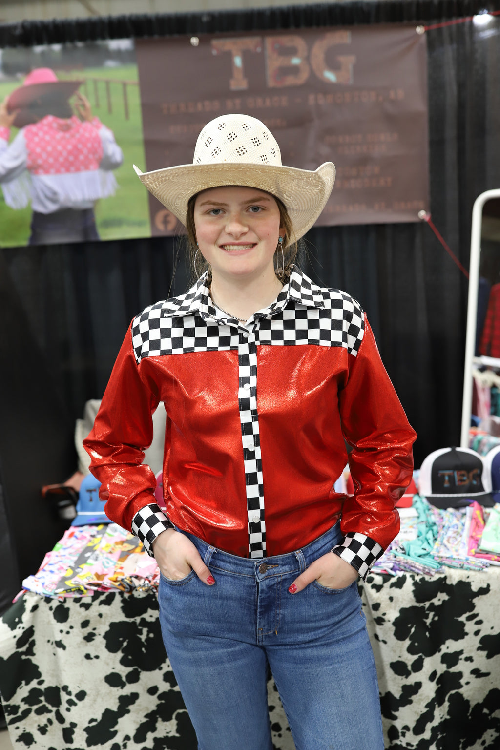 The Red Checker Rodeo Shirt
