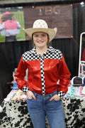 The Red Checker Rodeo Shirt