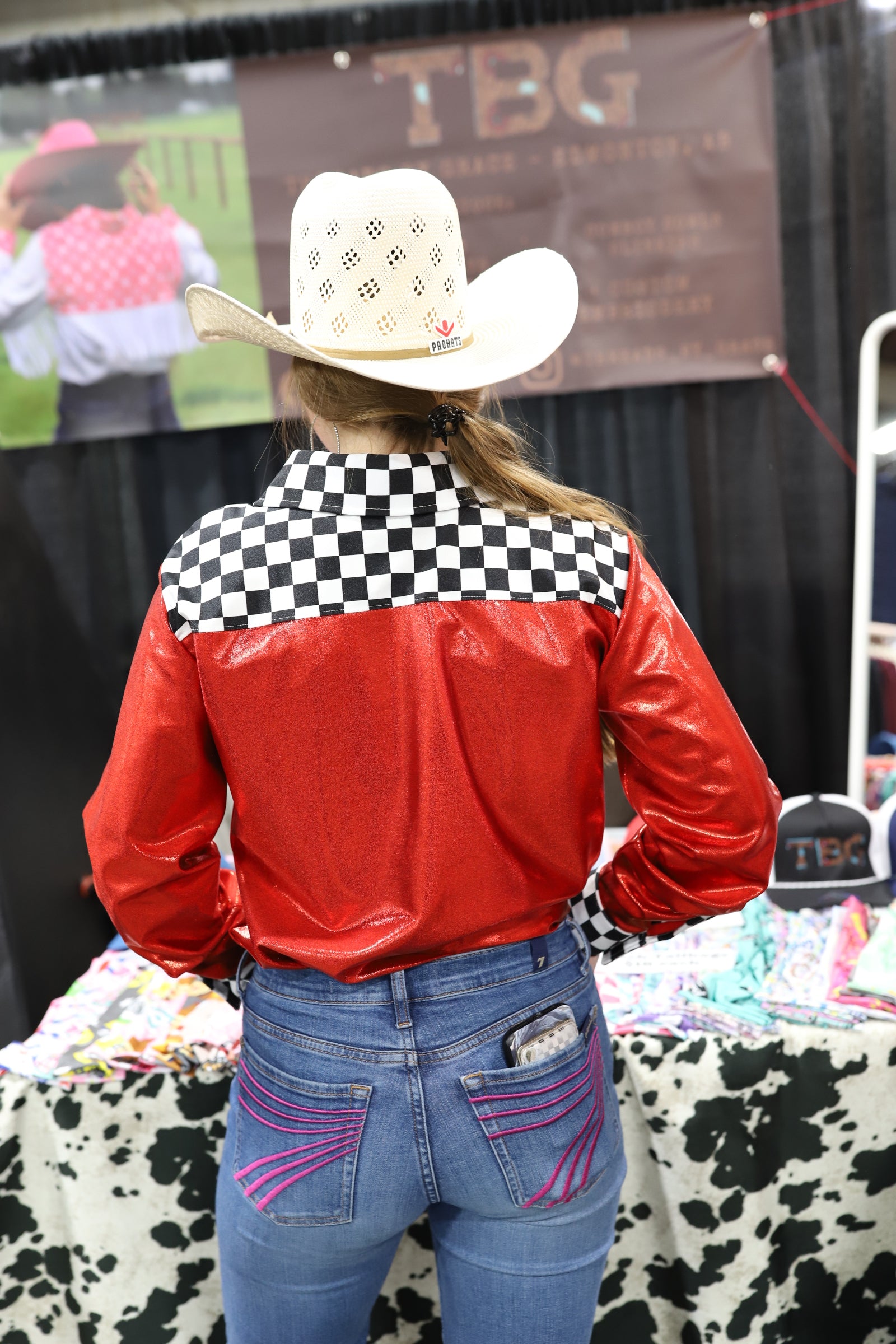 The Red Checker Rodeo Shirt