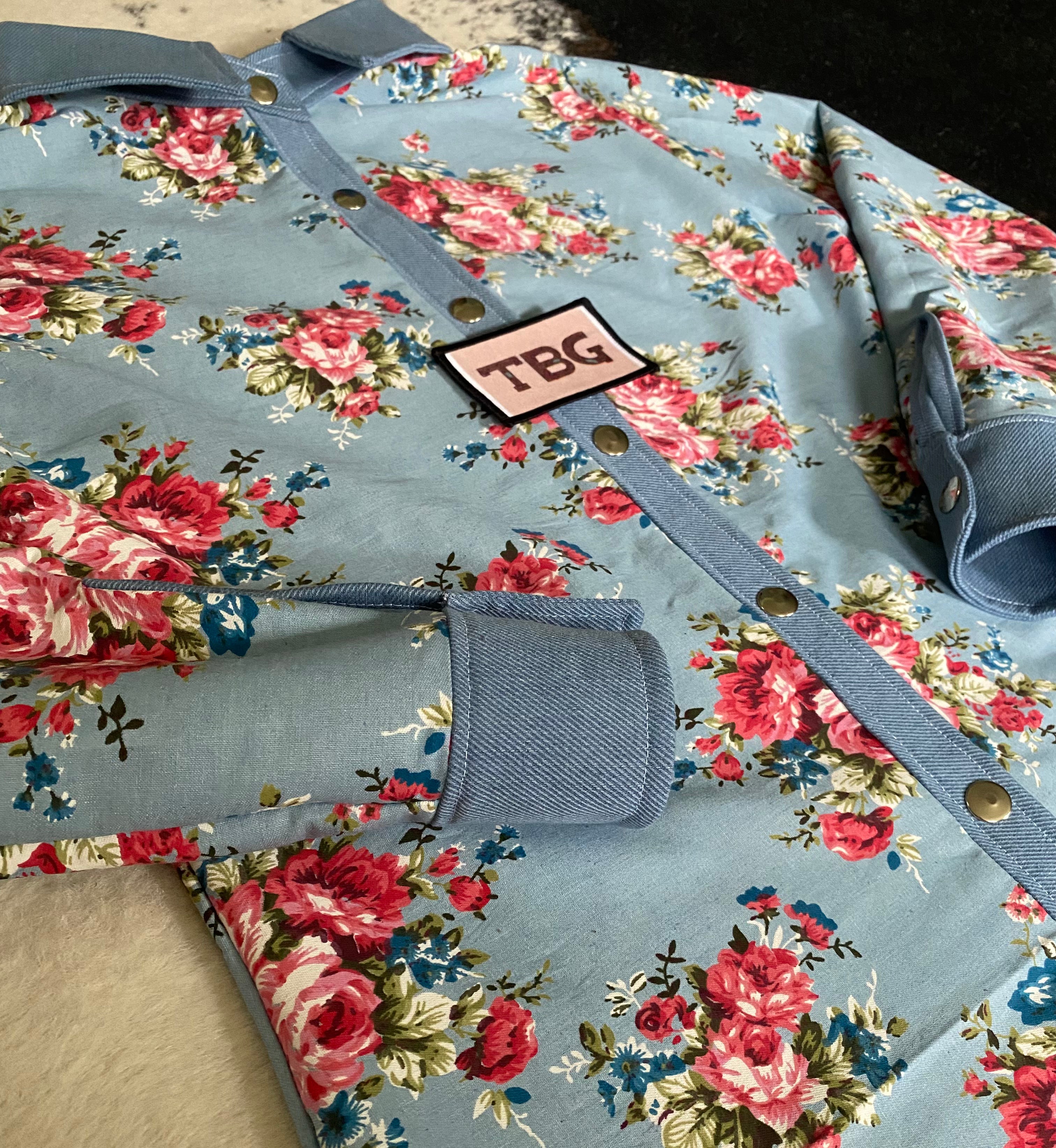 The Rosalie Rodeo Shirt - Light Wash