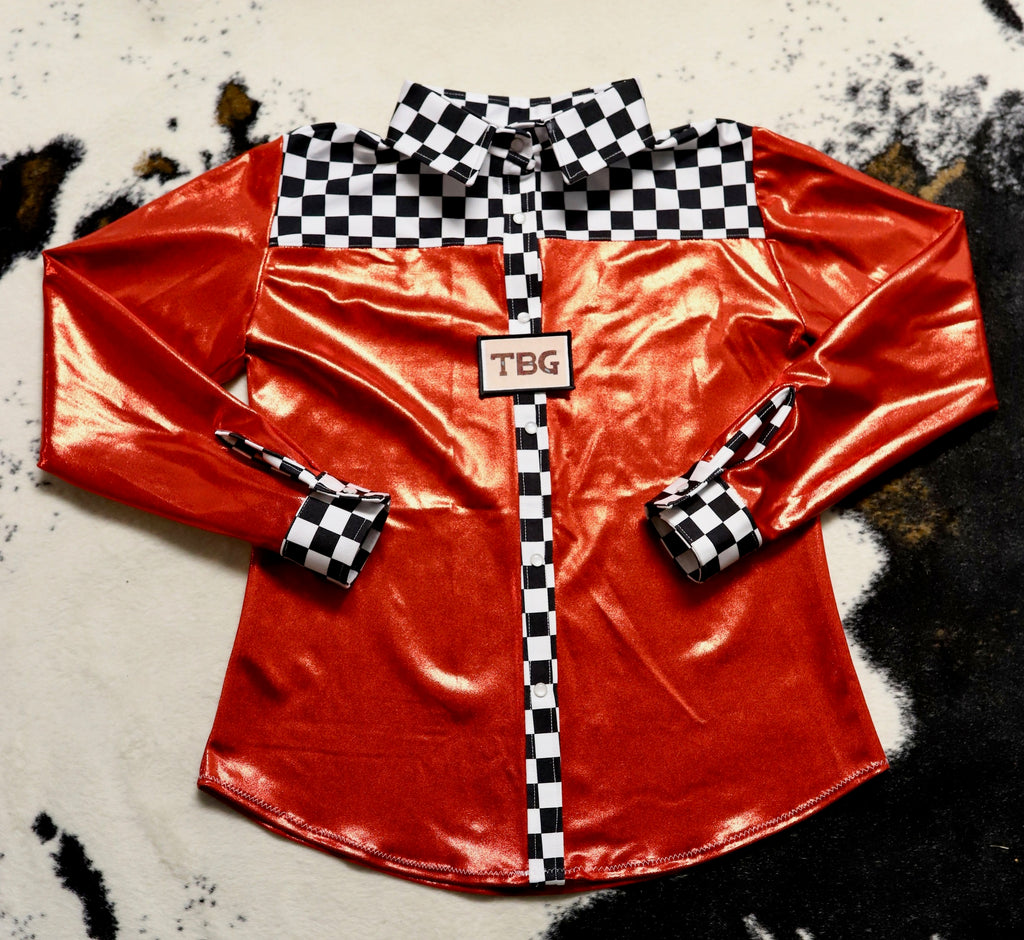 The Red Checker Rodeo Shirt