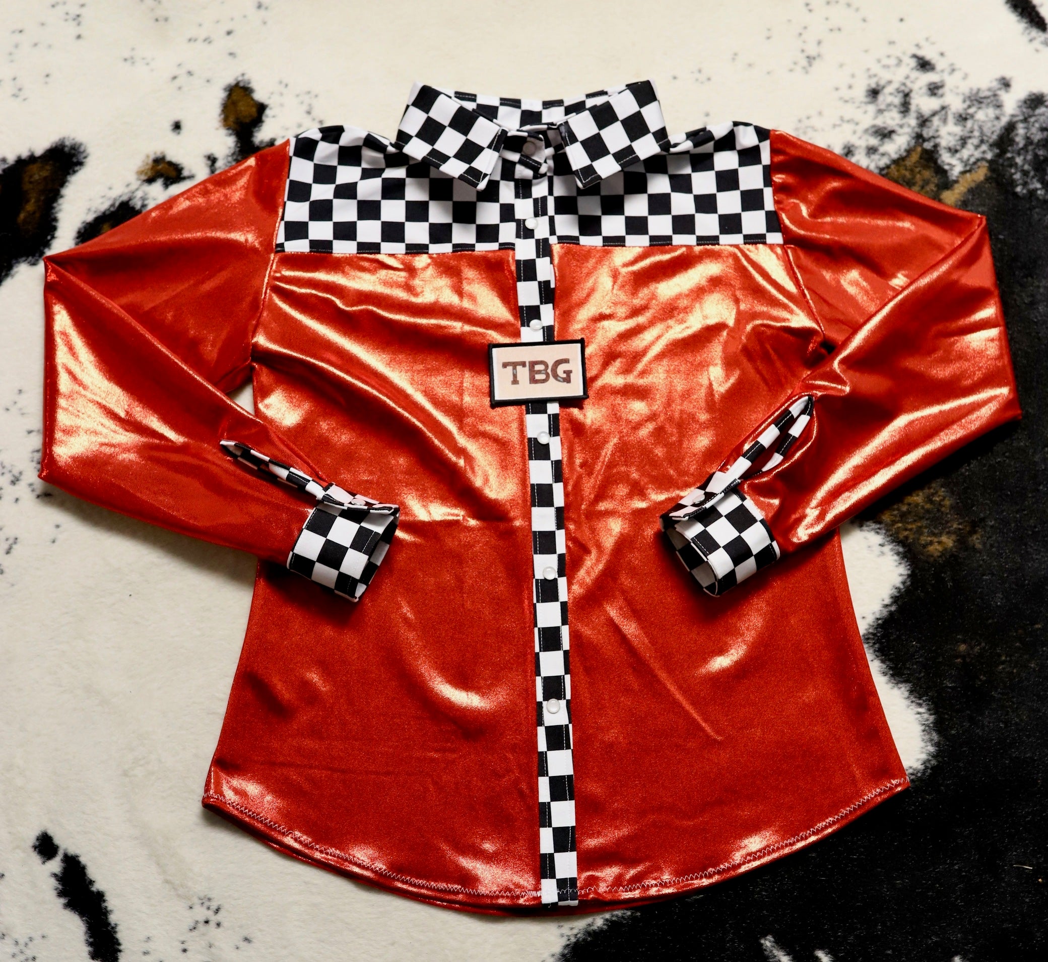 The Red Checker Rodeo Shirt