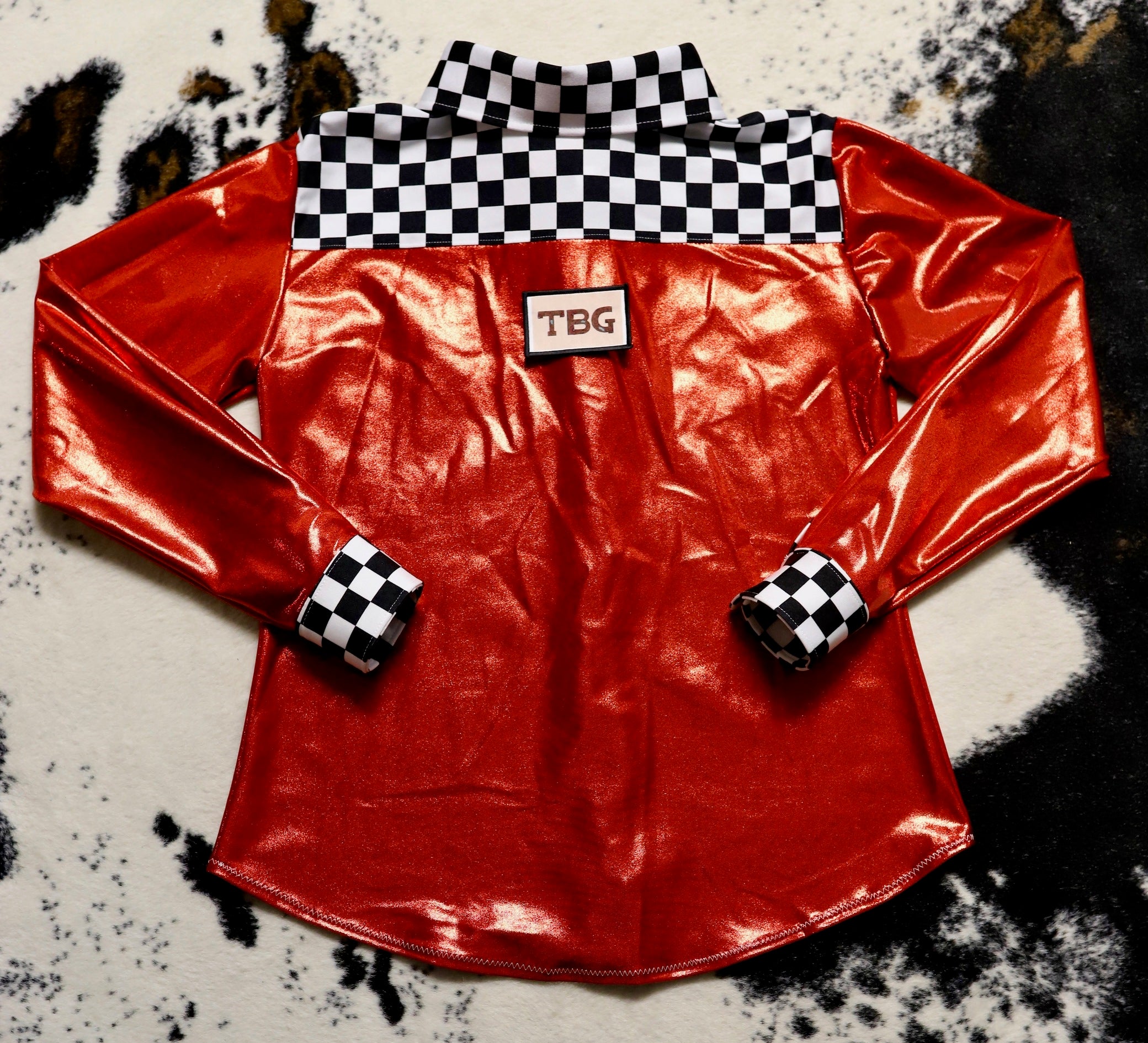 The Red Checker Rodeo Shirt