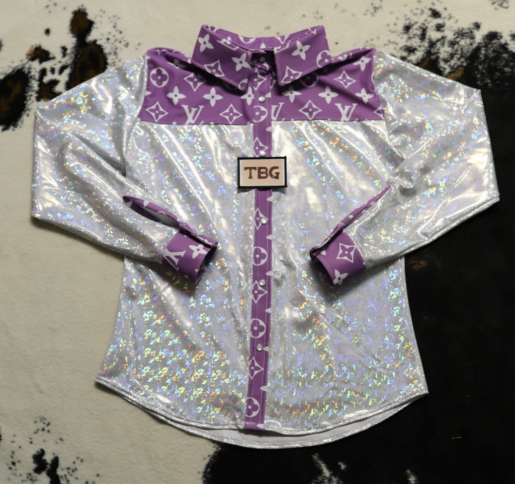 The Lavender LV Rodeo Shirt