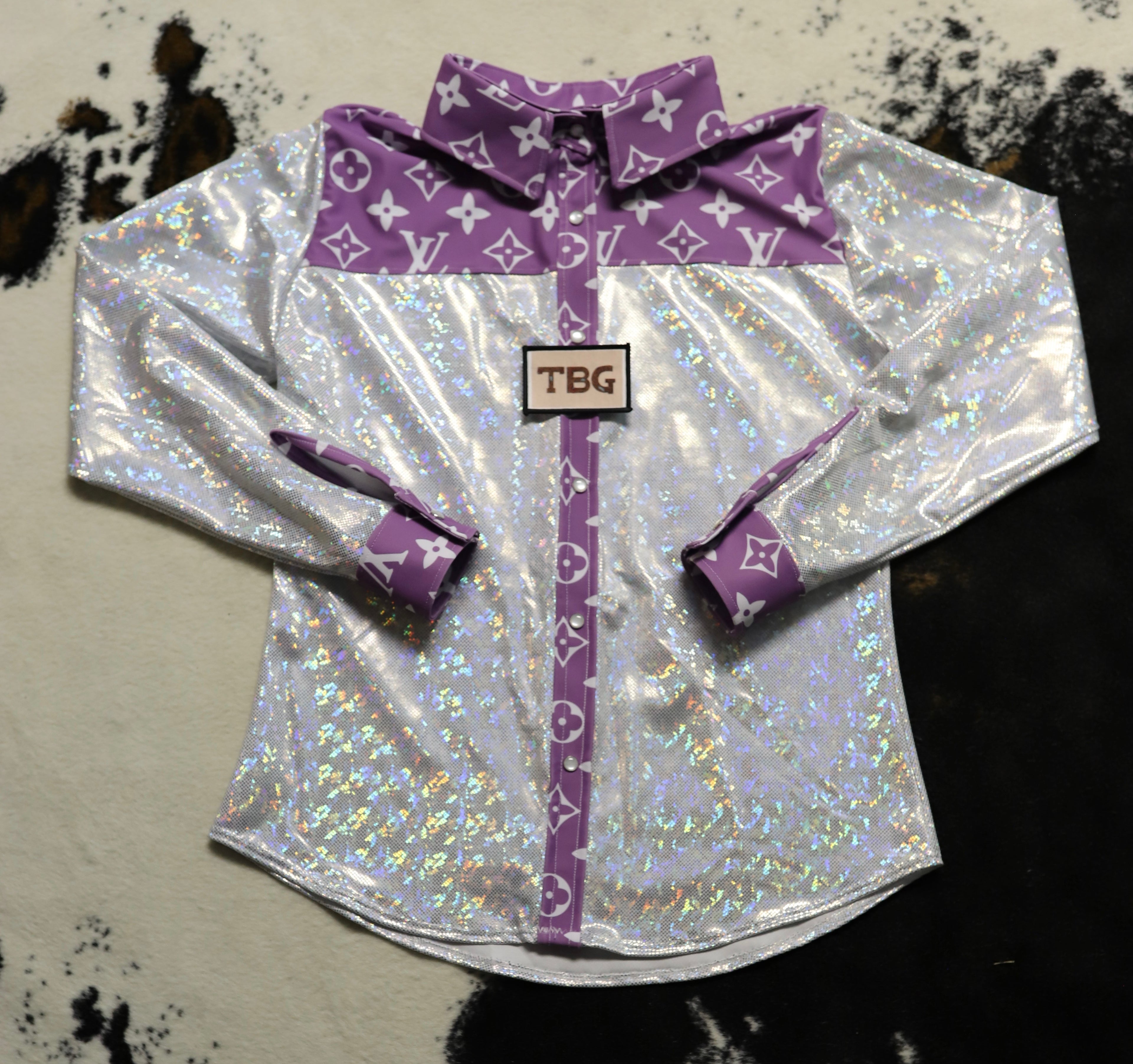 The Lavender LV Rodeo Shirt