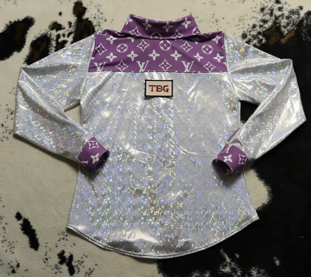 The Lavender LV Rodeo Shirt