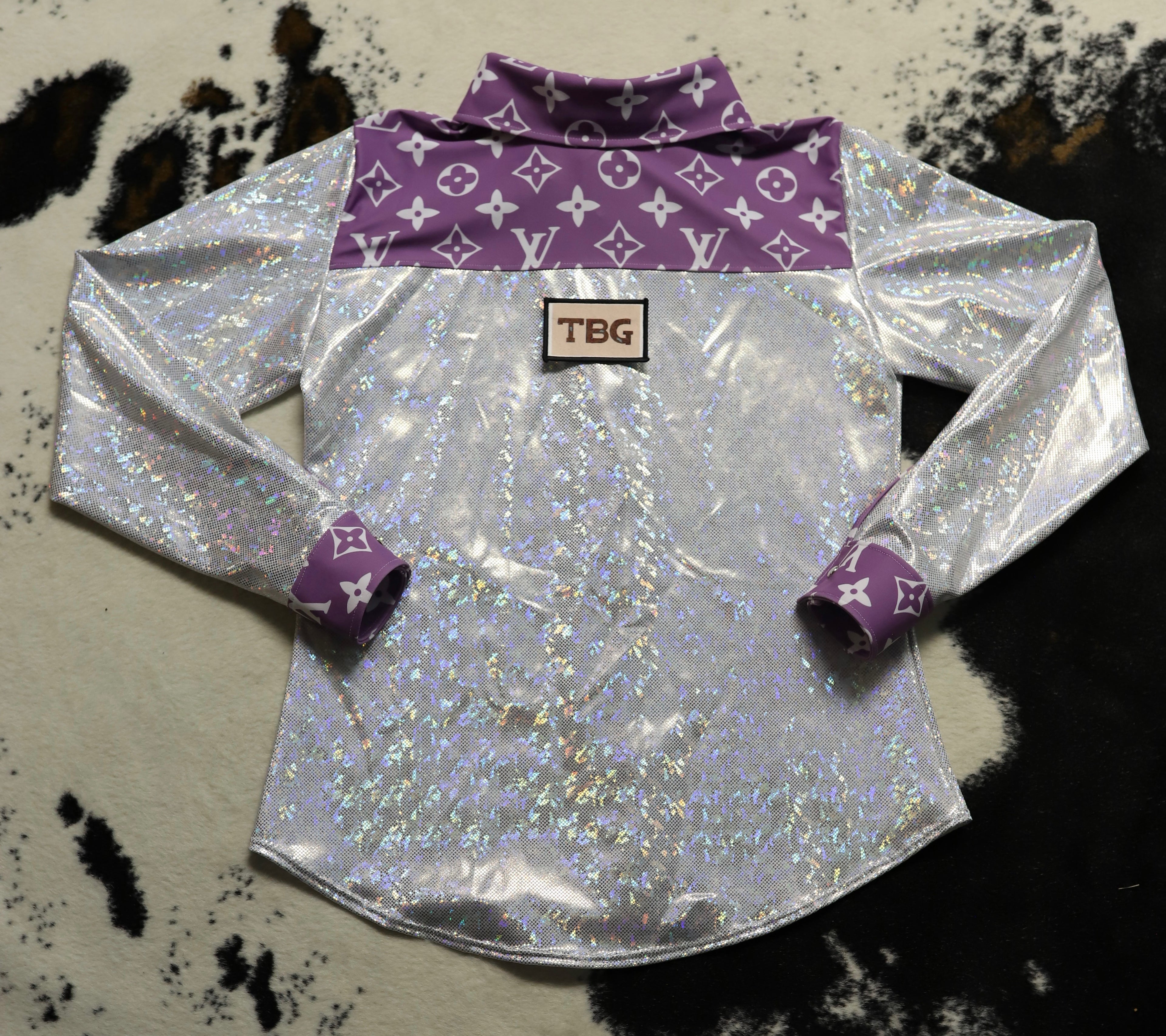 The Lavender LV Rodeo Shirt