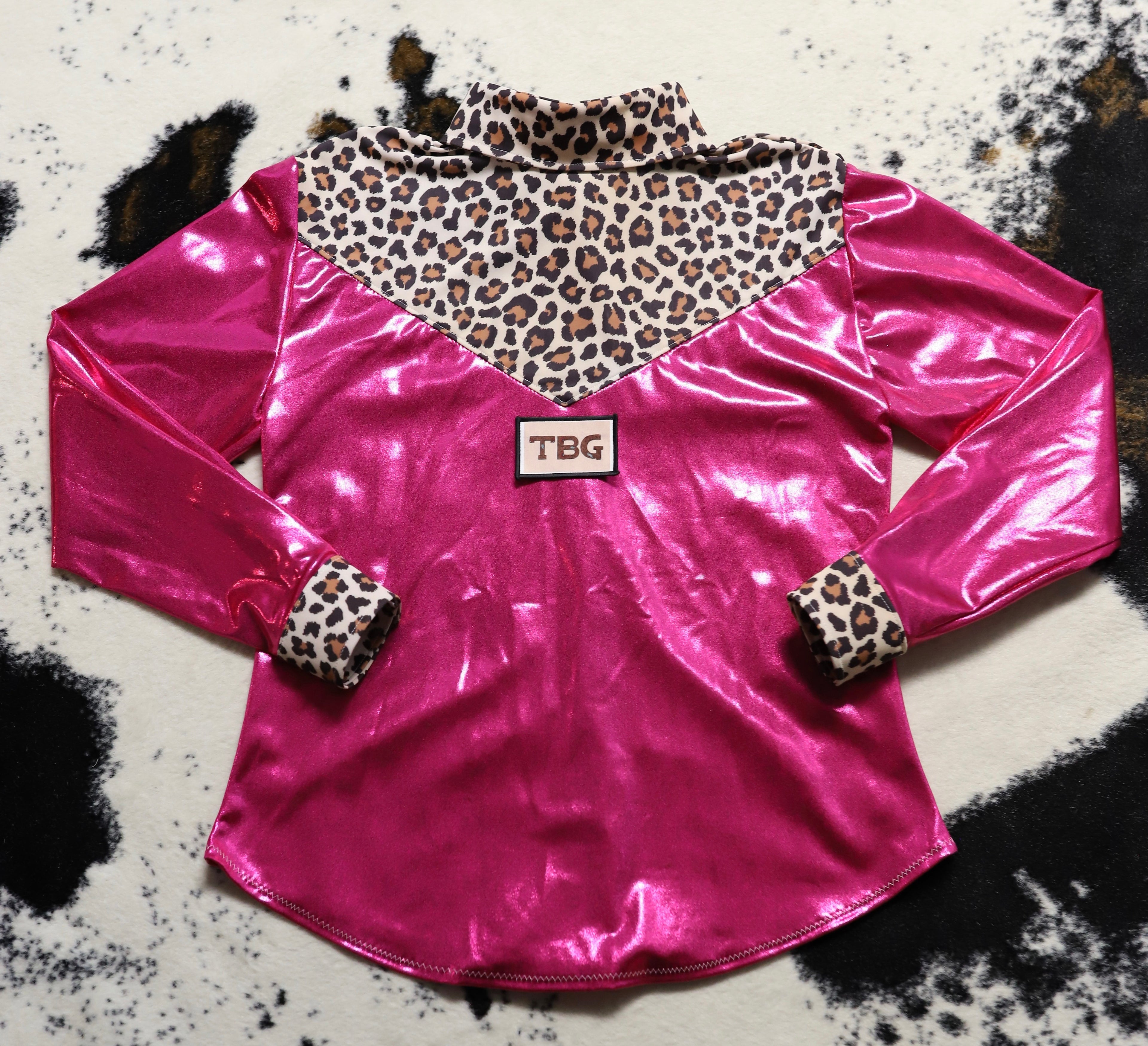 The Pink Cheetah Rodeo Shirt