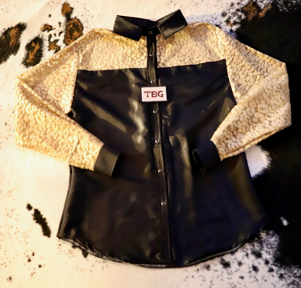 The Gold Cheetah Rodeo Shirt