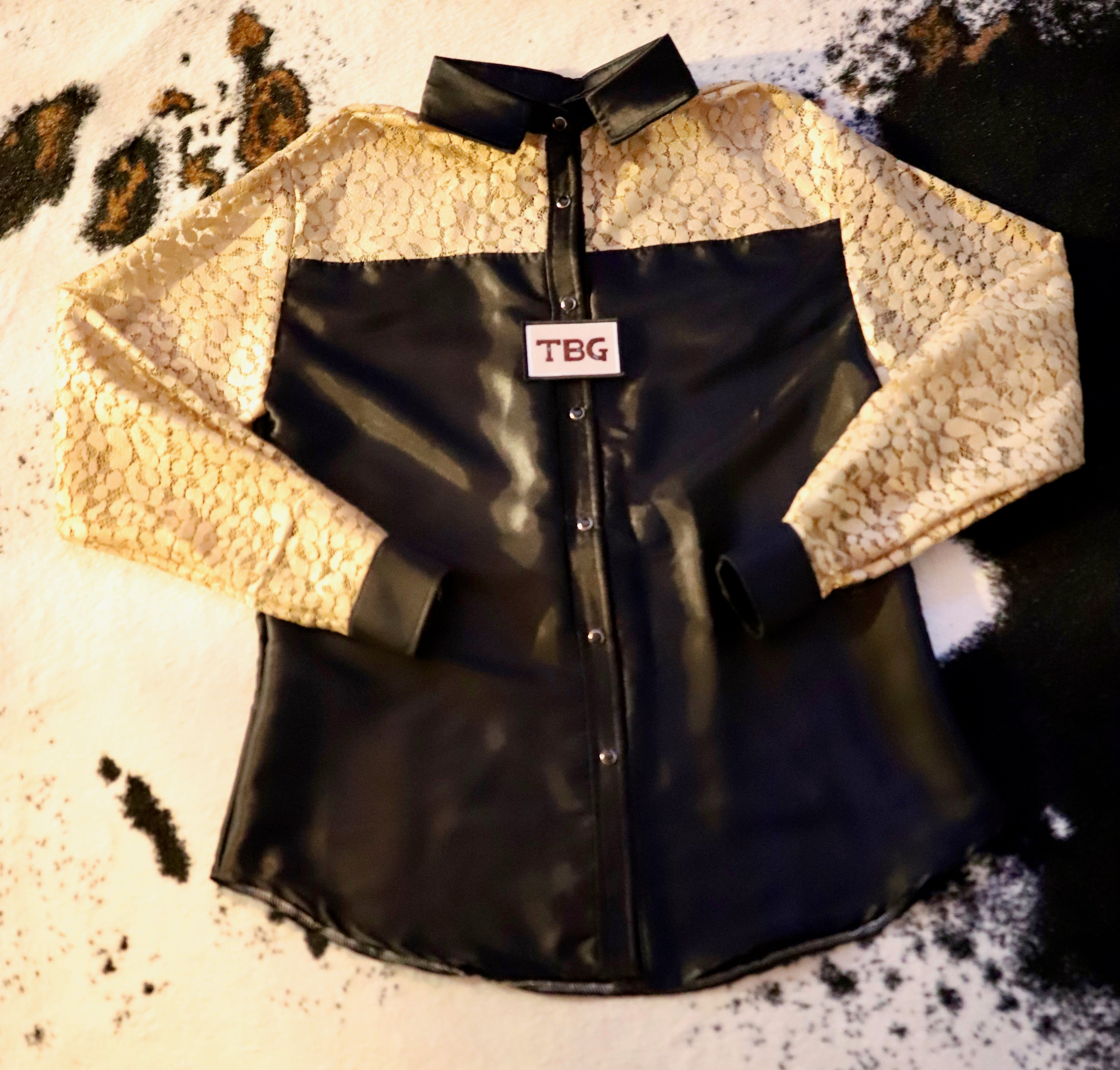 The Gold Cheetah Rodeo Shirt