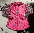 The Pink Wildflower Rodeo Shirt