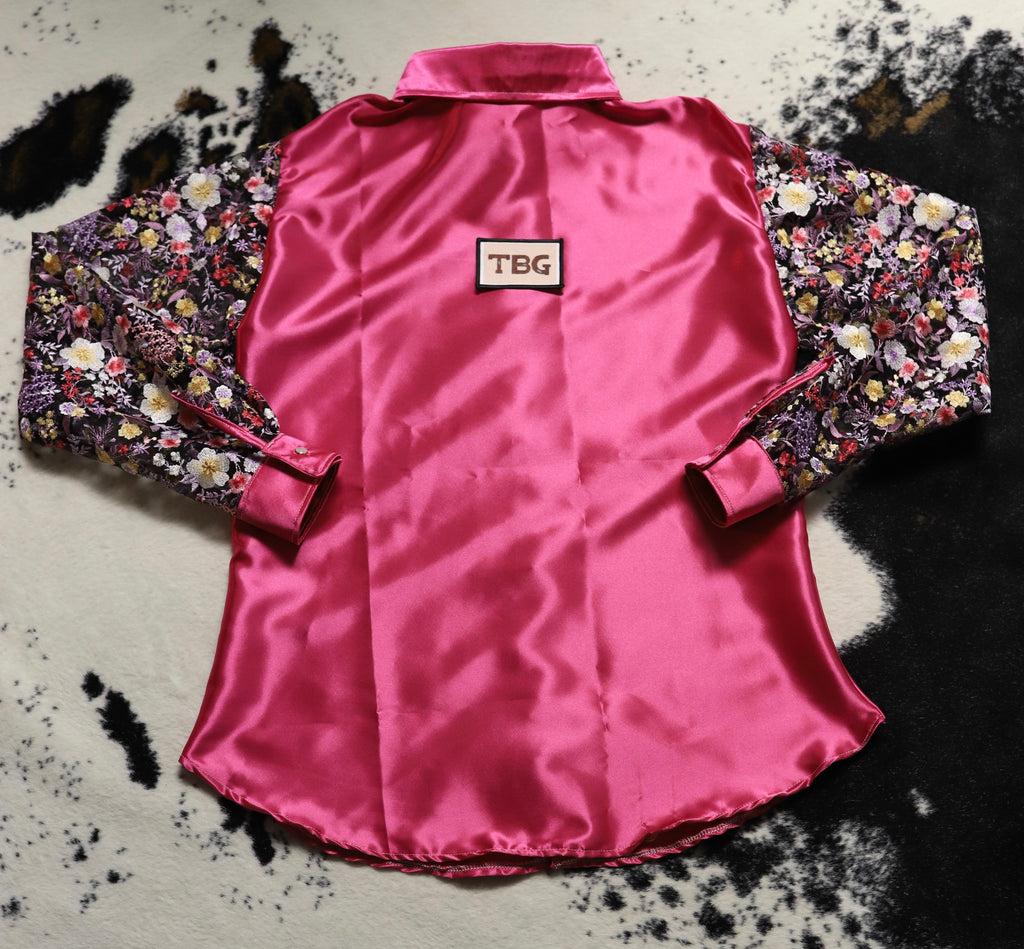 The Pink Wildflower Rodeo Shirt