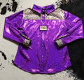 The Purple Cheetah Rodeo Shirt