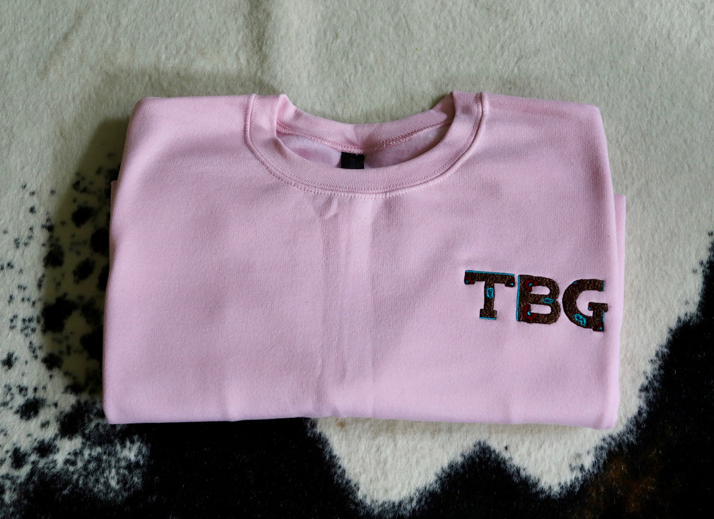 Pink TBG Crewneck