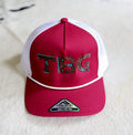 TBG Cranberry Meshback Rope Cap