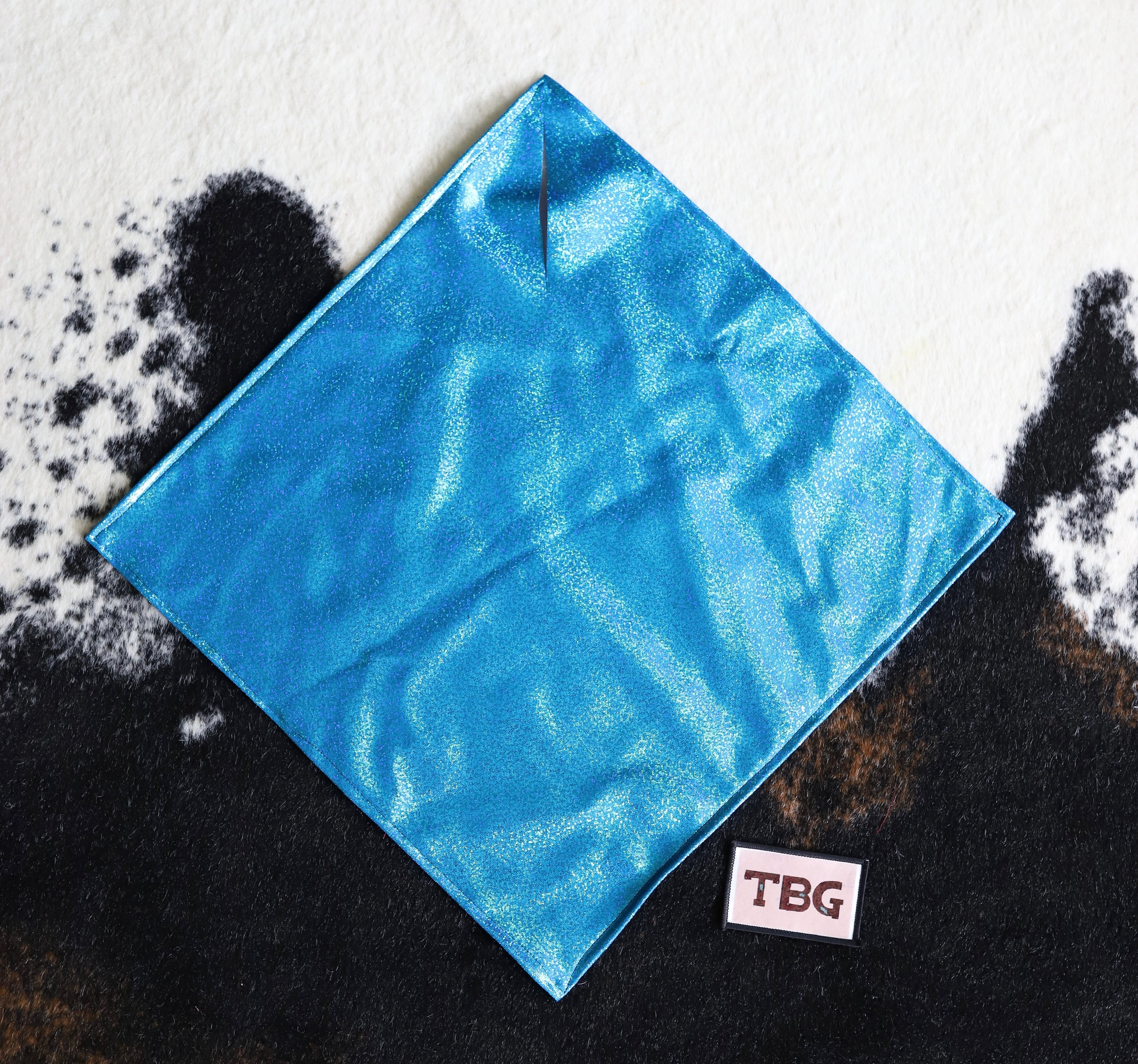 Light Blue Sparkle Breakaway Flag