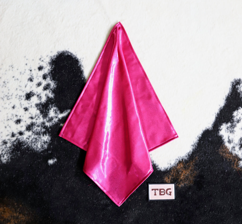 Hot Pink Sparkle Breakaway Flag