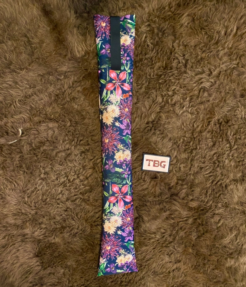 Dark Floral Waterproof Tailbag