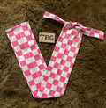 Pink Checkerprint Tailbag