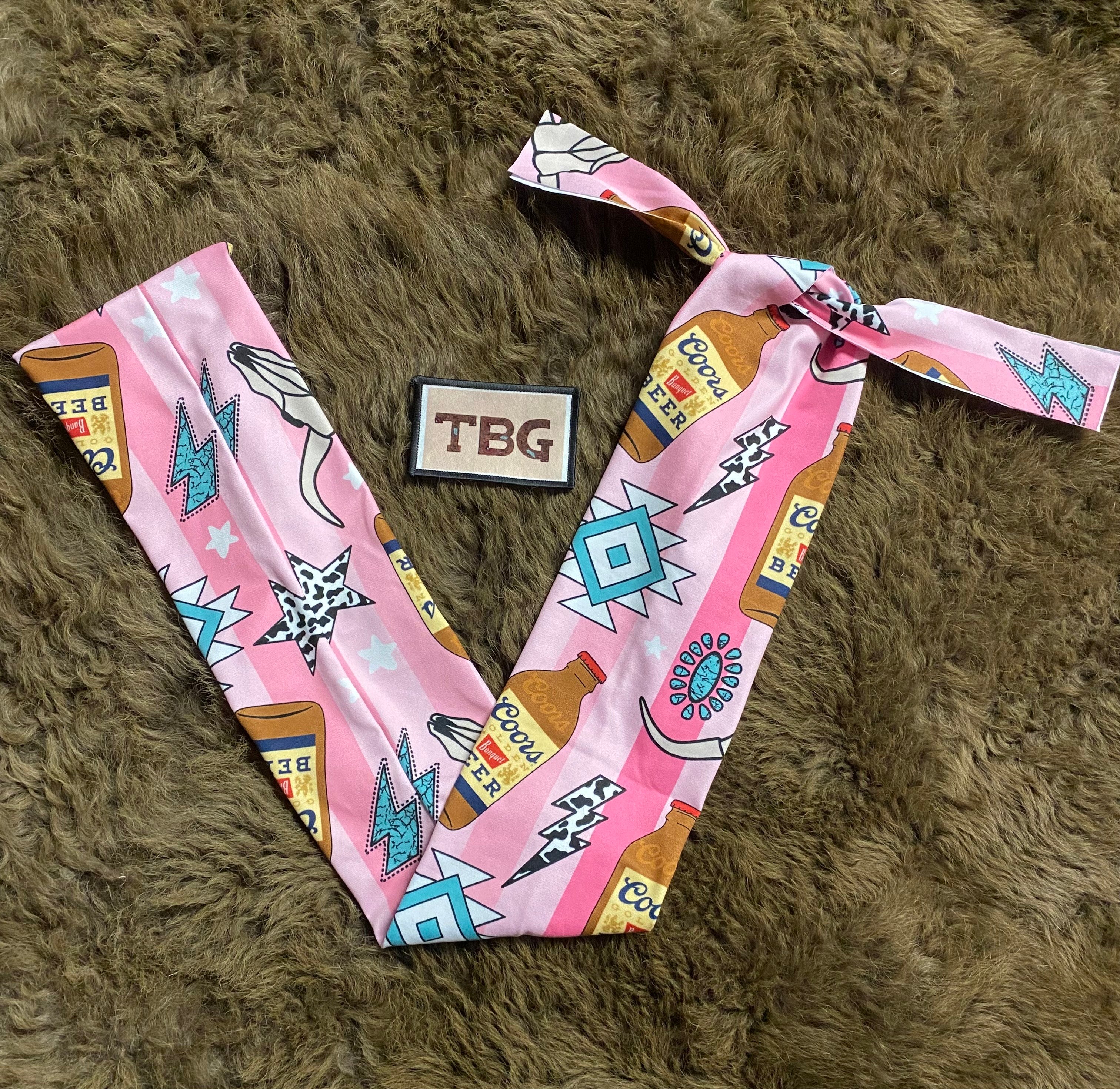 Pink Beer Tailbag