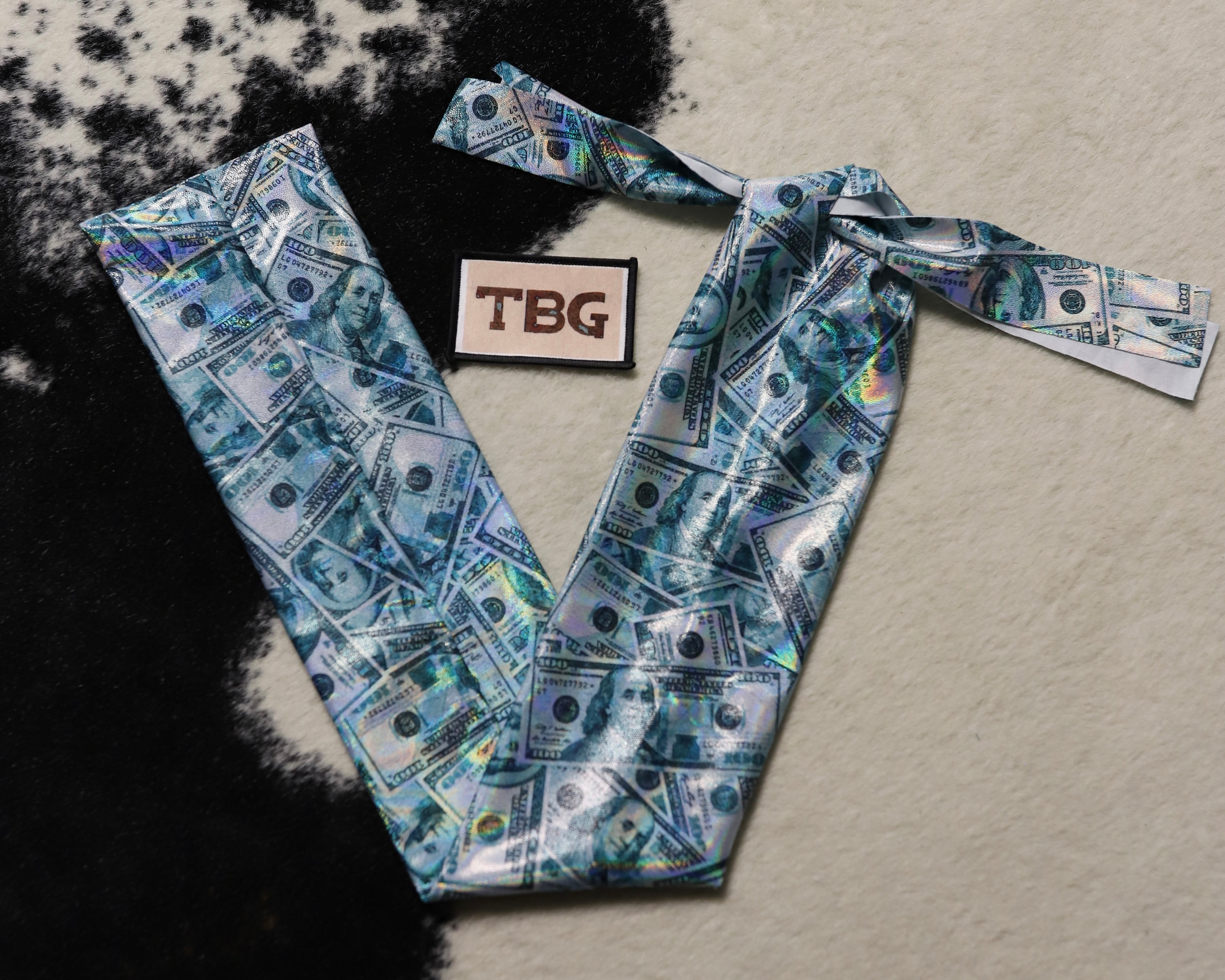Sparkle Turquoise Ca$h Money Tailbag